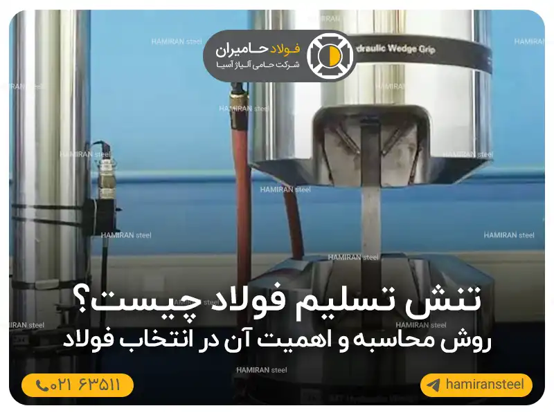 تنش تسلیم فولاد چیست؟
