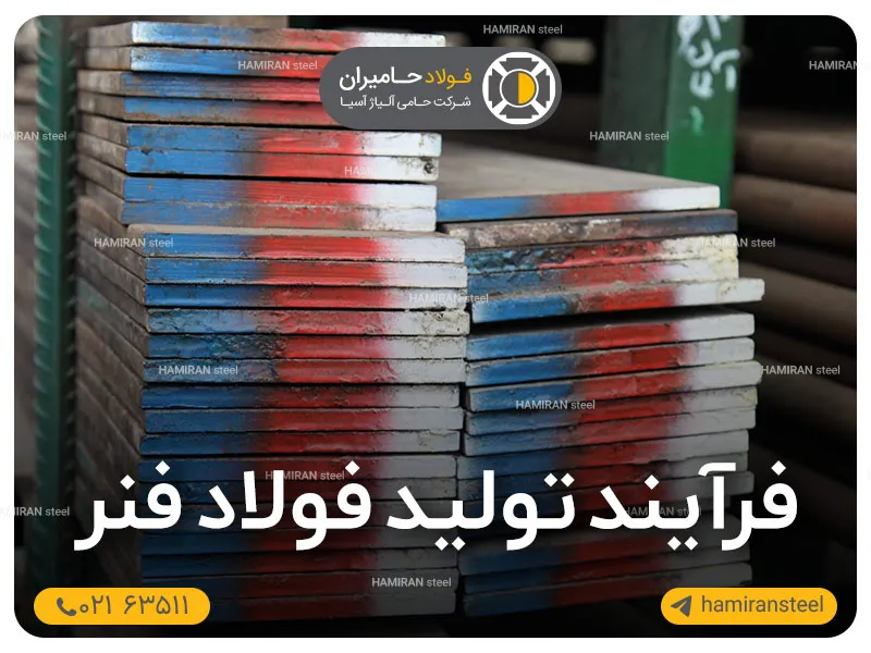 فرآیند تولید فولاد فنر؛ مراحل، ترکیب و کاربردها