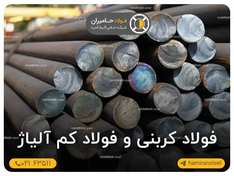 فولاد کربنی و فولاد کم آلیاژ: ترکیب شیمیایی، خواص و کاربردها