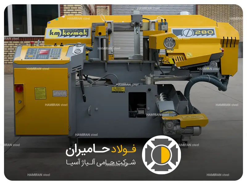 استفاده از اره نواری برای برش گرد و پروفیل