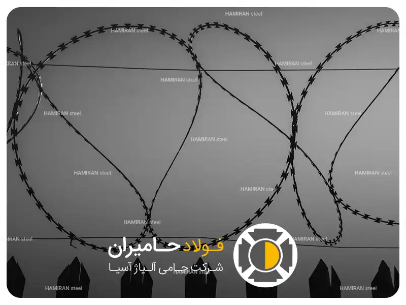 مراحل نصب سیم خاردار روی دیوار