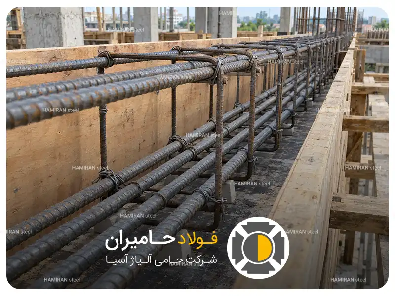 وظایف میلگرد خمشی در ساختمان