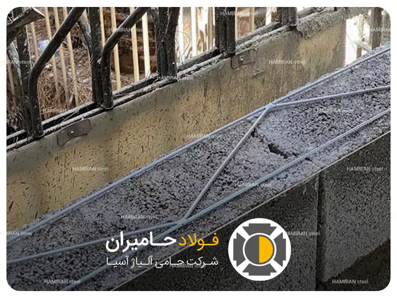 ویژگی میلگرد بستر